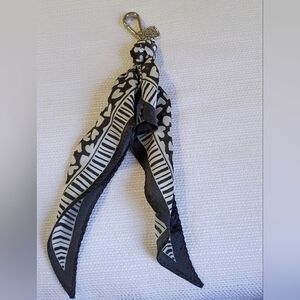 Brighton Black and White Patterned Scarf